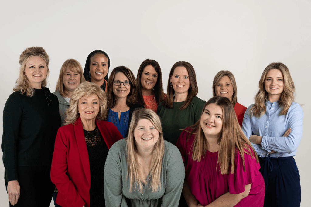 The Human Resources team at The Bernard Group smiling