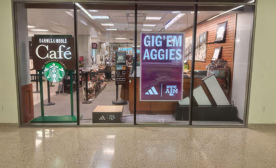 NCAA Adidas Installation at Texas A&M